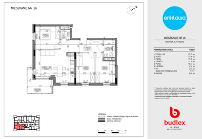 Mieszkanie w inwestycji: Enklawa Apartamenty Z4 i Z5