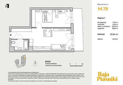 Mieszkanie w inwestycji: Baja Piaśniki