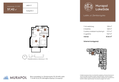 Mieszkanie w inwestycji: Murapol LakeSide