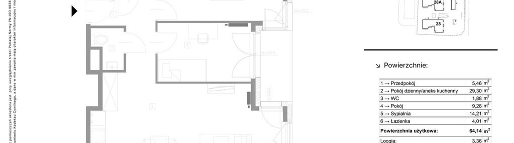 Mieszkanie w inwestycji: Strzelców 28
