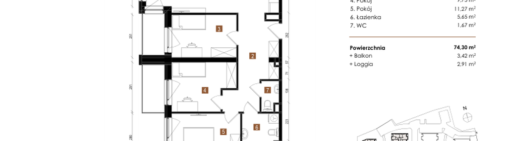 Mieszkanie w inwestycji: Apartamenty Sudetia