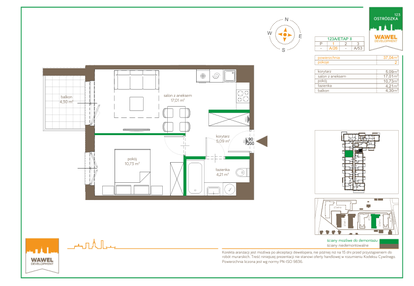 Mieszkanie w inwestycji: Ostródzka 123 - II etap