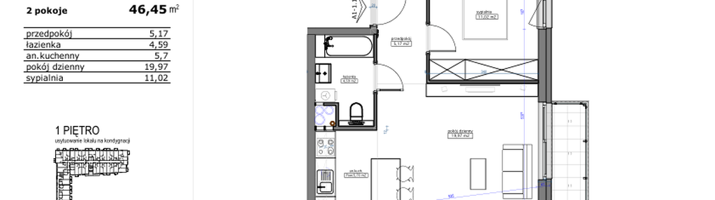 Mieszkanie w inwestycji: Naramowicka 172