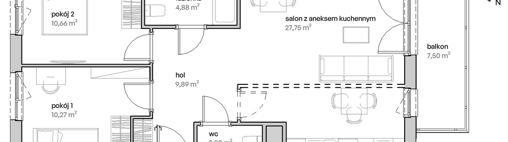 Mieszkanie w inwestycji: Unii Lubelskiej Vita
