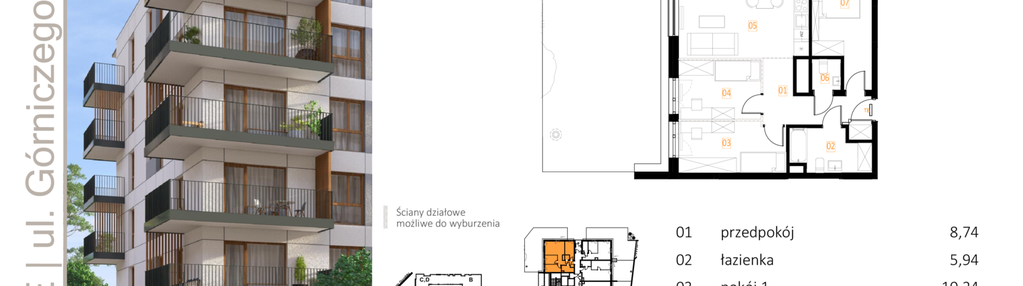 Mieszkanie w inwestycji: Zielony Nikiszowiec