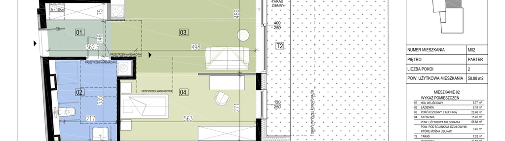 Mieszkanie w inwestycji: Apartamenty Orkana