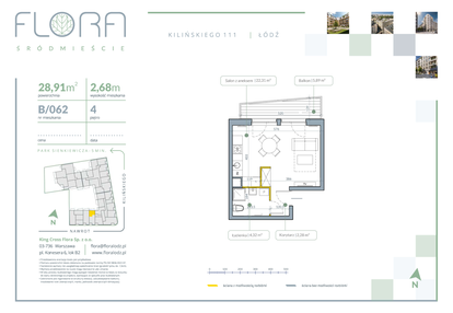 Mieszkanie w inwestycji: Flora Śródmieście