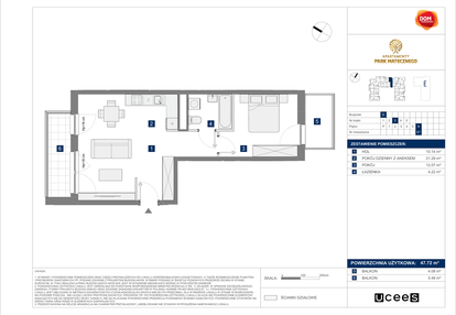 Mieszkanie w inwestycji: Apartamenty Park Matecznego Etap 1