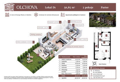 Mieszkanie w inwestycji: Olchova