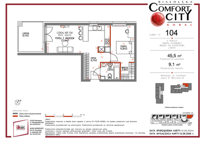 Mieszkanie w inwestycji: Comfort City Koral