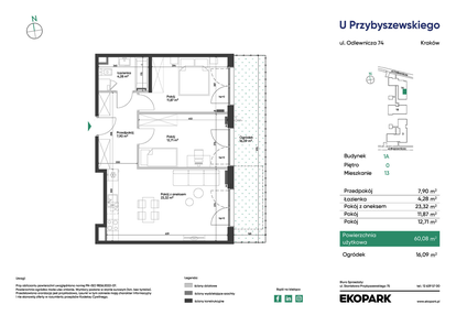 Mieszkanie w inwestycji: U Przybyszewskiego etap 4