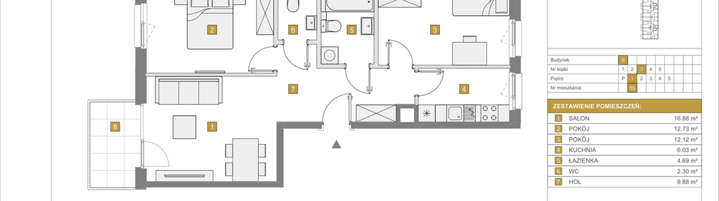 Mieszkanie w inwestycji: Apartamenty Beethovena