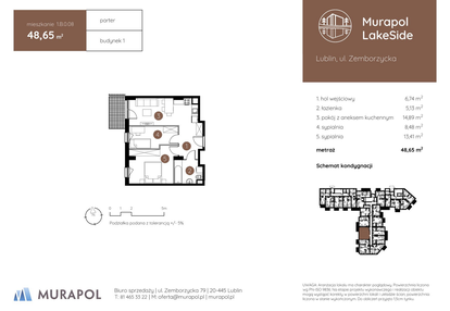 Mieszkanie w inwestycji: Murapol LakeSide