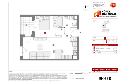 Mieszkanie w inwestycji: Osiedle Górka Narodowa etap 5
