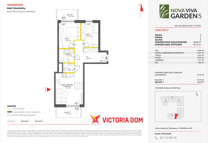 Mieszkanie w inwestycji: Nova Viva Garden 5