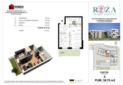 Mieszkanie w inwestycji: Apartamenty Róża