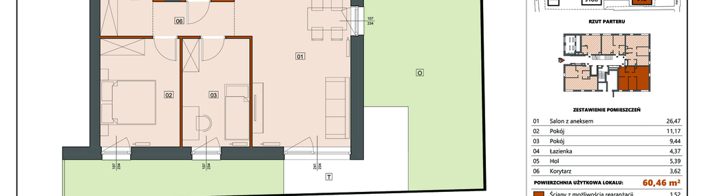 Mieszkanie w inwestycji: Ogrody Andersena