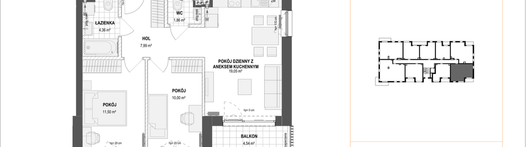 Mieszkanie w inwestycji: Konstelacja etap IV