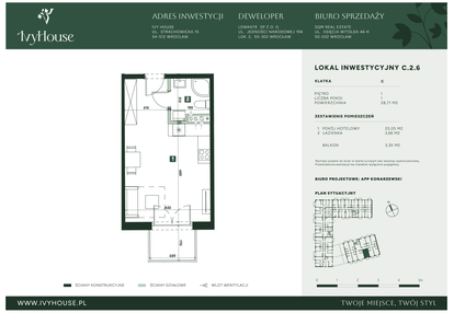 Mieszkanie w inwestycji: IVY HOUSE - Apartamenty inwestycyjne