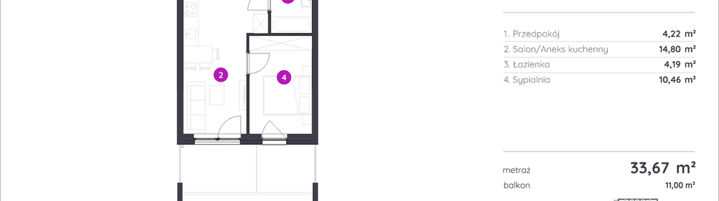 Mieszkanie w inwestycji: Murapol Forum