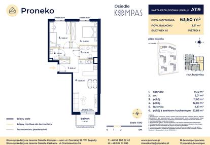 Mieszkanie w inwestycji: Osiedle Kompas