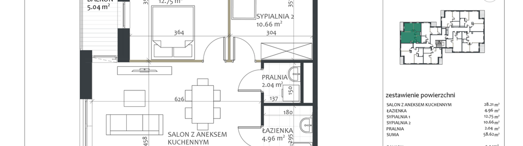 Mieszkanie w inwestycji: Sosnovia