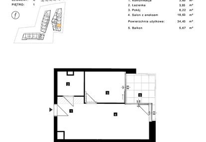 Mieszkanie w inwestycji: Cisha Apartamenty Dziwnów