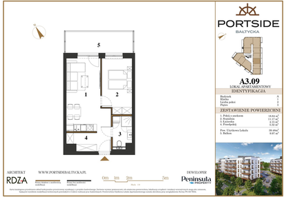Mieszkanie w inwestycji: Portside Bałtycka