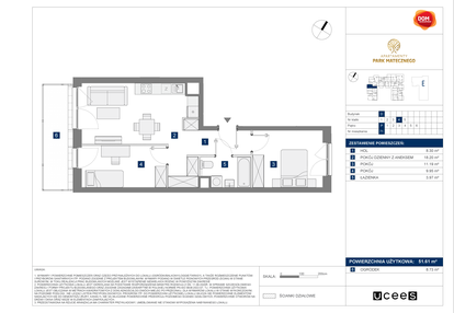 Mieszkanie w inwestycji: Apartamenty Park Matecznego Etap 1