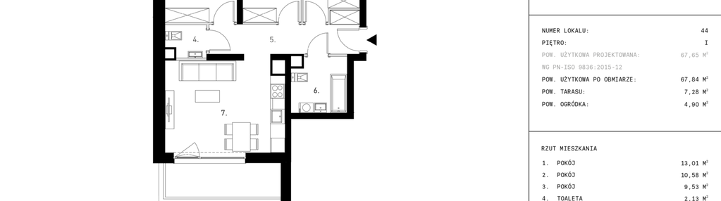 Mieszkanie w inwestycji: Staszica 3