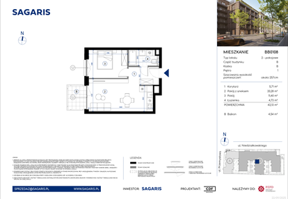 Mieszkanie w inwestycji: Niedziałkowskiego Park