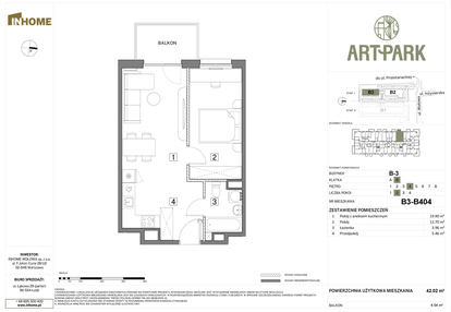 Mieszkanie w inwestycji: Inhome Osiedle ArtPark etap I