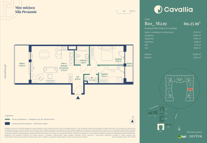 Mieszkanie w inwestycji: Cavallia