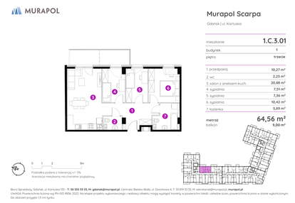 Mieszkanie w inwestycji: Murapol Scarpa