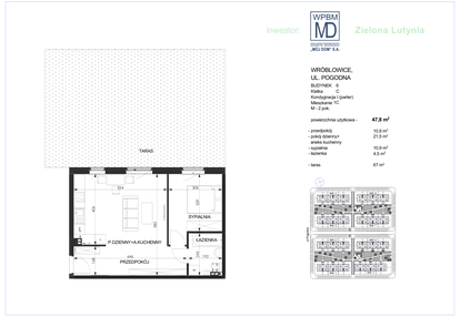 Mieszkanie w inwestycji: Zielona Lutynia