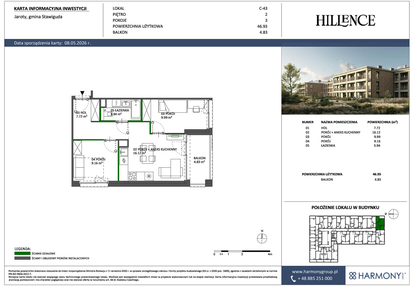 Mieszkanie w inwestycji: Hillence etap 3