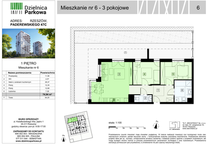 Mieszkanie w inwestycji: Dzielnica Parkowa VIII
