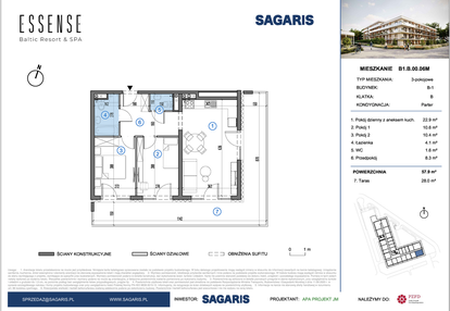 Mieszkanie w inwestycji: ESSENSE Baltic Resort&SPA 2