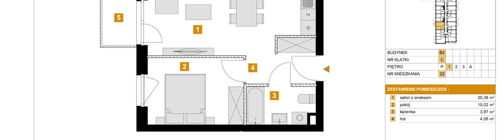Mieszkanie w inwestycji: Osiedle Arkadia