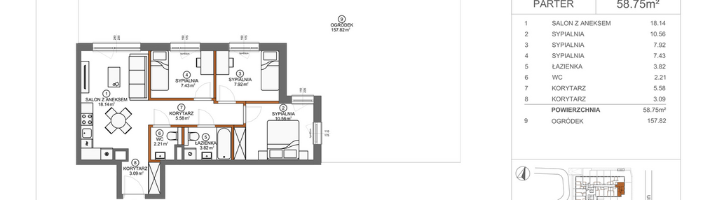 Mieszkanie w inwestycji: Apartamenty Rusałki