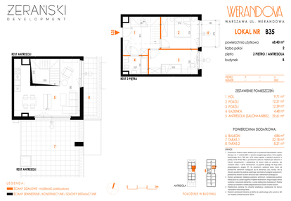 Mieszkanie w inwestycji: Werandowa