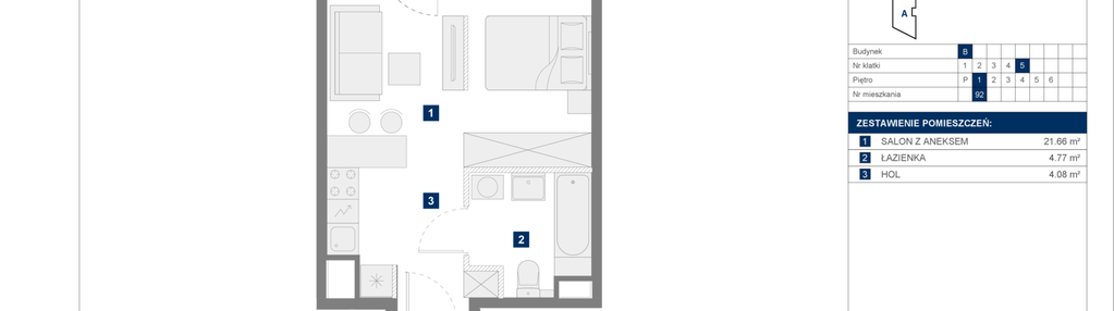Mieszkanie w inwestycji: Apartamenty Park Matecznego Etap 1