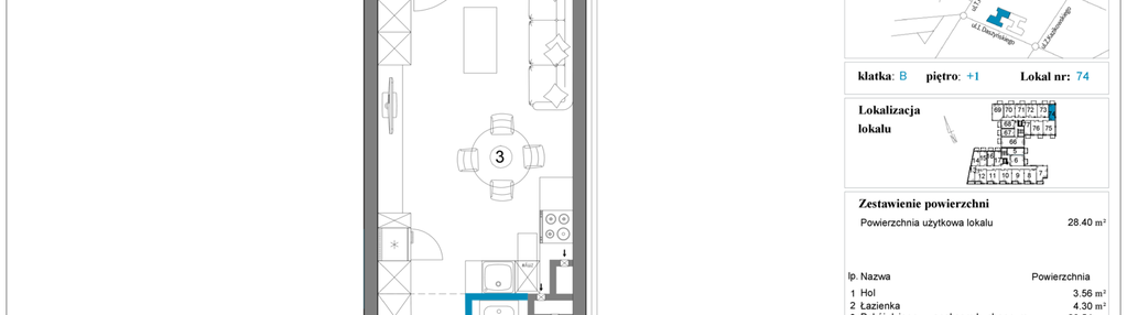 Mieszkanie w inwestycji: Daszyńskiego Square etap 1