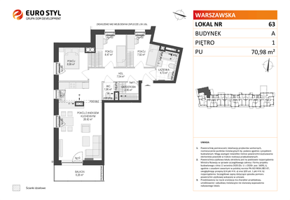 Mieszkanie w inwestycji: Osiedle Warszawska etap IV