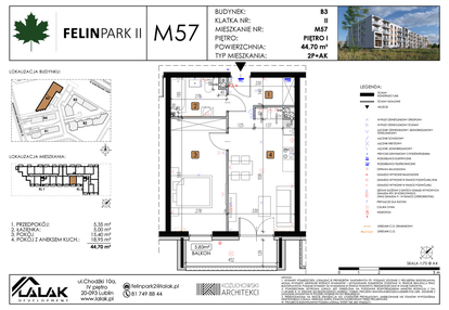 Mieszkanie w inwestycji: Felin Park II etap 2