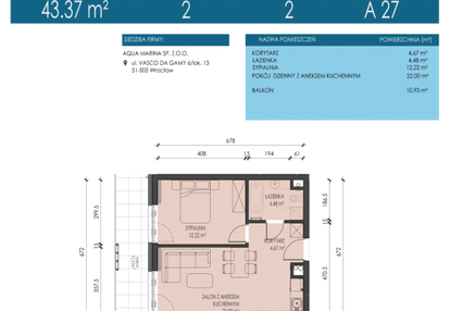 Mieszkanie w inwestycji: Apartamenty Aqua Marina