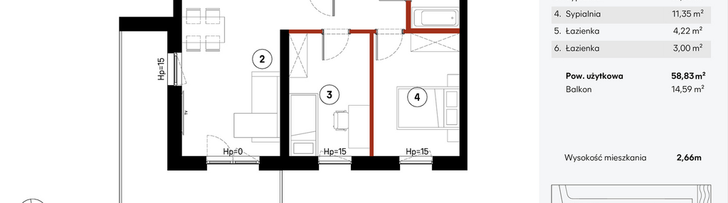 Mieszkanie w inwestycji: Elewator - Mieszkania i Lofty