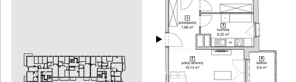 Mieszkanie w inwestycji: Naramowice Odnova