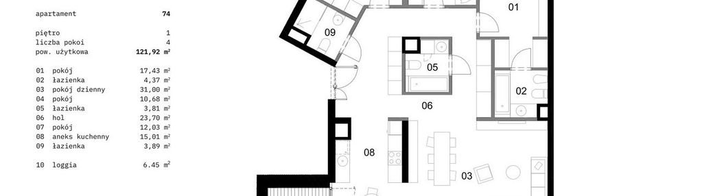 Mieszkanie w inwestycji: Solna 6