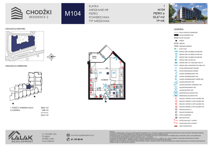 Mieszkanie w inwestycji: Chodźki Residence 2